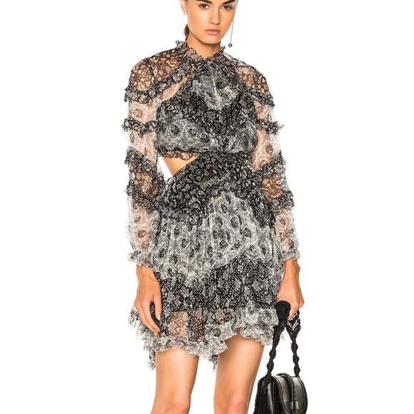 zimmermann divinity ruffle dress